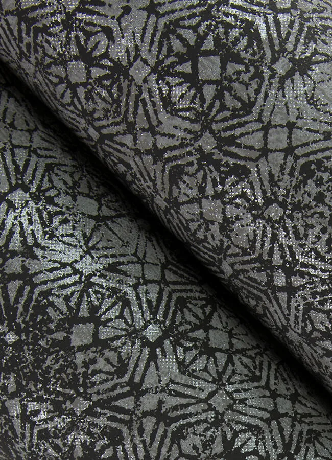 A-Street Prints Hirawa wallpaper, color Pewter, SKU 4105-86627
