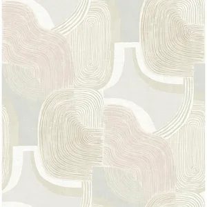 A-Street Prints Hollace wallpaper, color Mauve, SKU 4141-27130