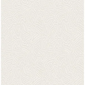 A-Street Prints Hollenback wallpaper, color Ivory, SKU 4155-27344