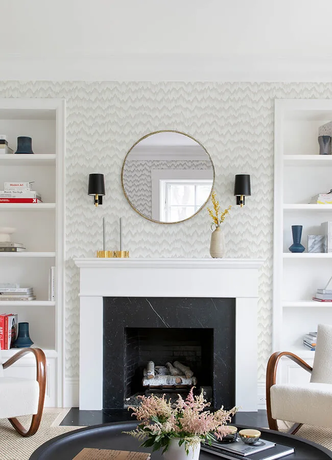 A-Street Prints Holmby wallpaper, color Bone, SKU 4034-26778