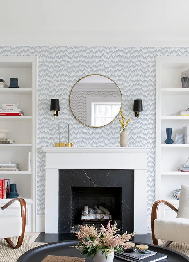 A-Street Prints Holmby wallpaper, color Light Blue, SKU 4034-26777