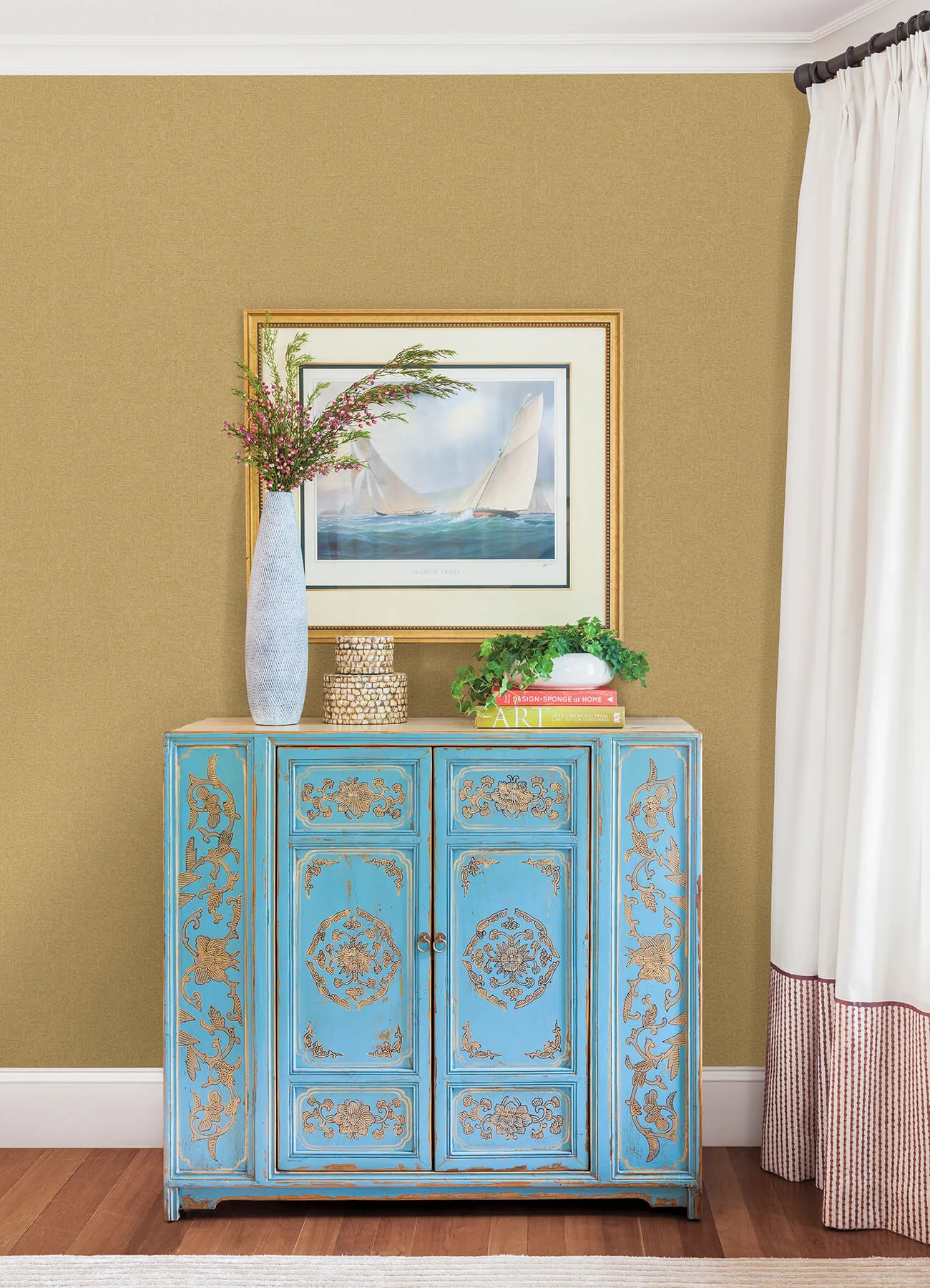 A-Street Prints Huiqing wallpaper, color Khaki, SKU 2923-88072