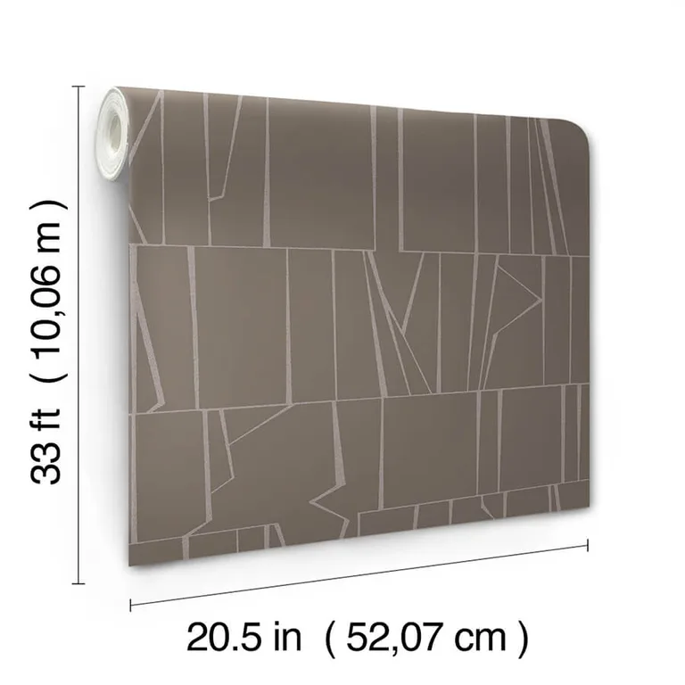 A-Street Prints Huntington wallpaper, color Chocolate, SKU 4155-72822