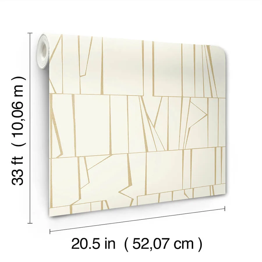 A-Street Prints Huntington - Gold Wallpaper | Buy Online A-Street Prints Huntington wallpaper, color Gold, SKU 4155-72818