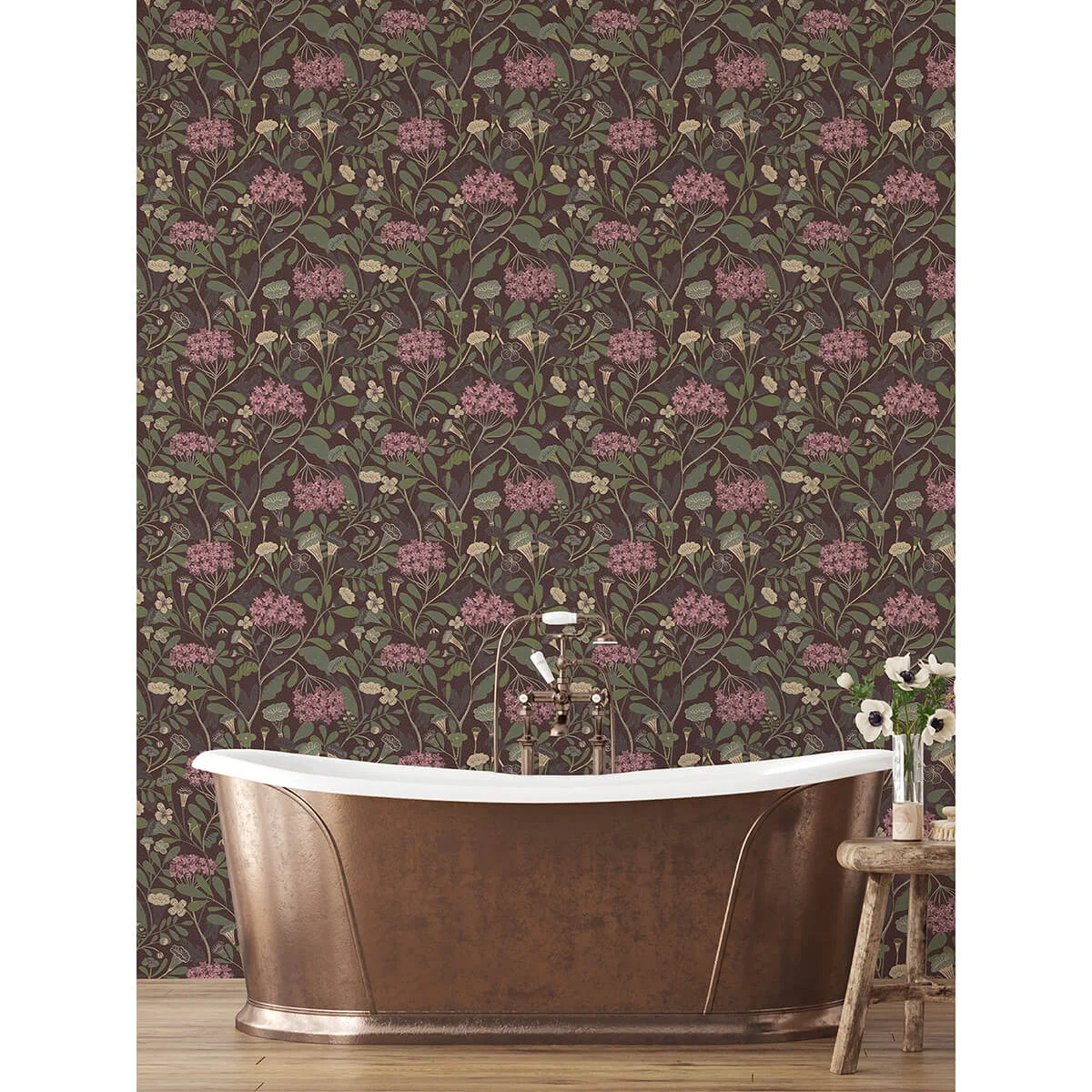 A-Street Prints Hybbe - Purple Wallpaper | Buy Online A-Street Prints Hybbe wallpaper, color Purple, SKU 2999-55024