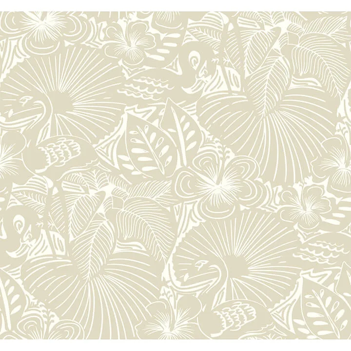 A-Street Prints Idalia wallpaper, color Beige, SKU 4135-72713