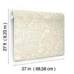 A-Street Prints Idalia - Beige Wallpaper | Buy Online A-Street Prints Idalia wallpaper, color Beige, SKU 4135-72713