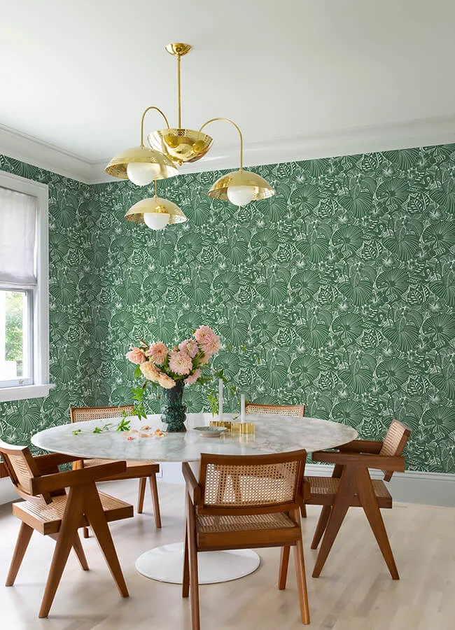 A-Street Prints Idalia wallpaper, color Green, SKU 4135-72714