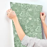 A-Street Prints Idalia - Green Wallpaper | Buy Online A-Street Prints Idalia wallpaper, color Green, SKU 4135-72714