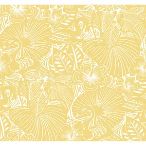 A-Street Prints Idalia wallpaper, color Yellow, SKU 4135-72715