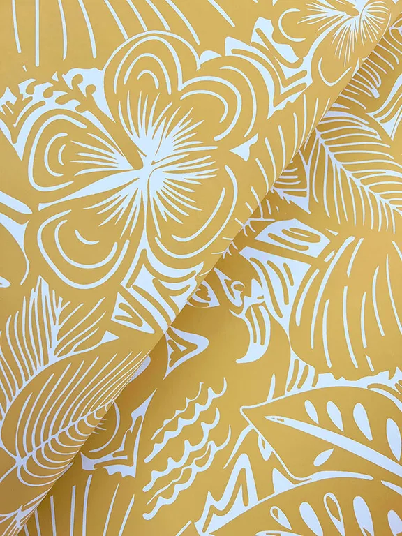A-Street Prints Idalia wallpaper, color Yellow, SKU 4135-72715