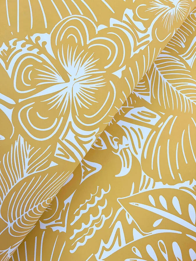 A-Street Prints Idalia - Yellow Wallpaper | Buy Online A-Street Prints Idalia wallpaper, color Yellow, SKU 4135-72715