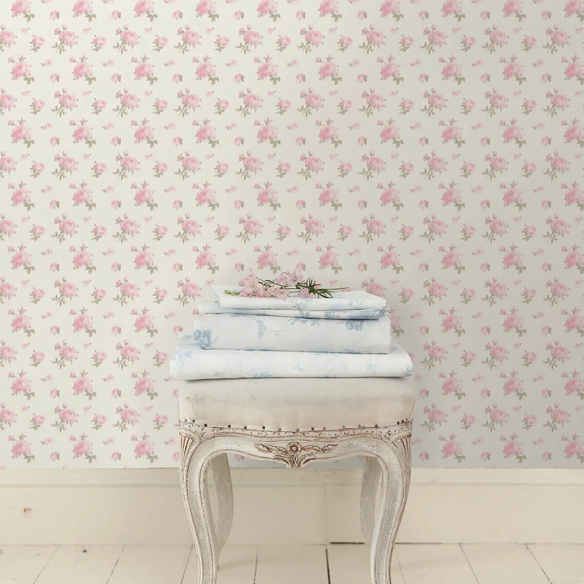 A-Street Prints Ikat Rose - Tinted Petals Wallpaper | Buy Online A-Street Prints Ikat Rose wallpaper, color Tinted Petals, SKU AST4108