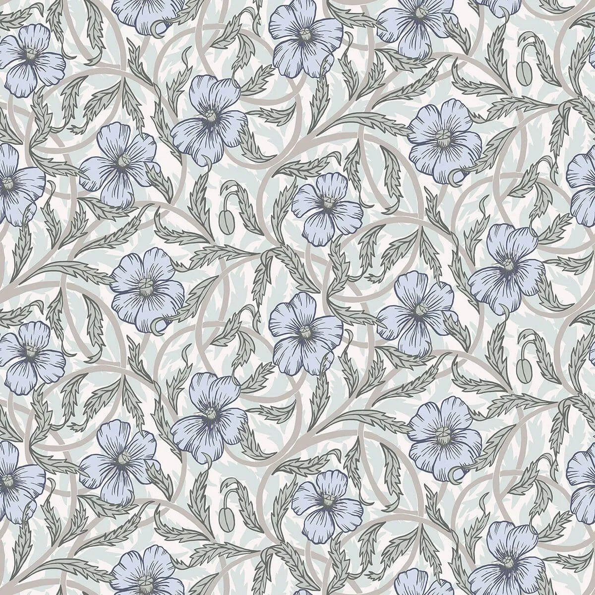 A-Street Prints Imogen wallpaper, color Light Blue, SKU 2948-28027