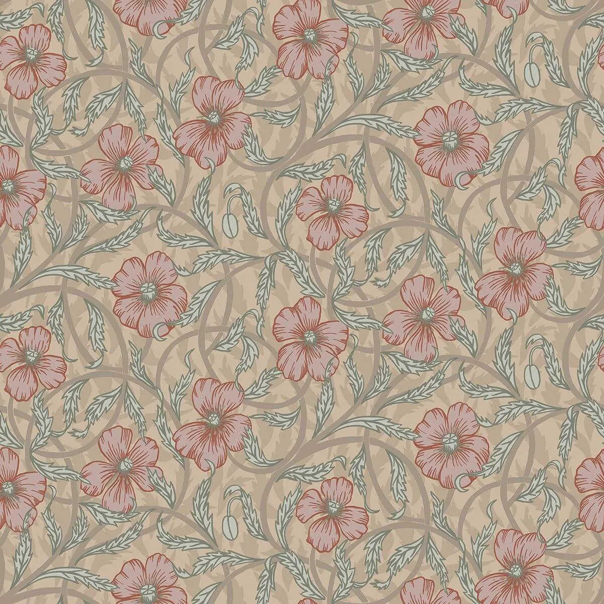 A-Street Prints Imogen wallpaper, color Light Brown, SKU 2948-28026