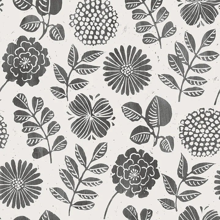 A-Street Prints Inge wallpaper, color Black, SKU 4066-26534