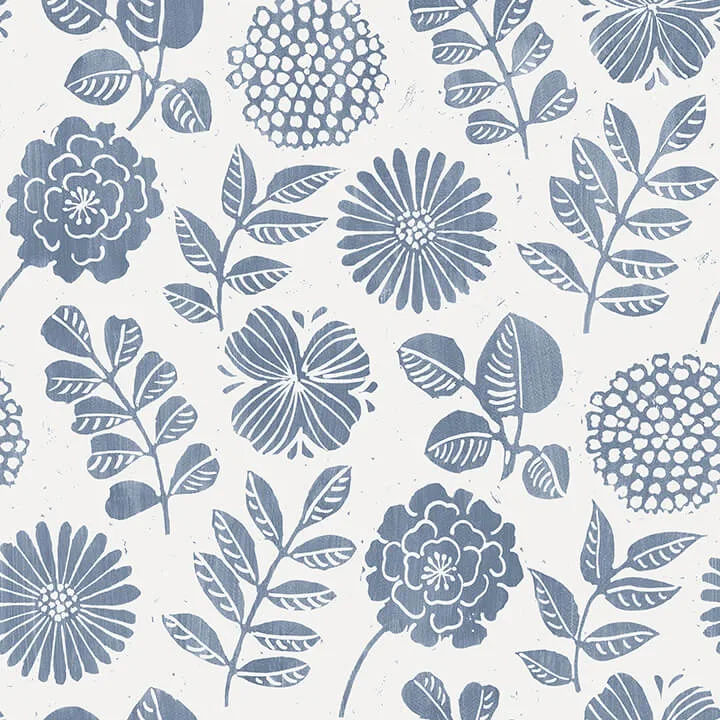 A-Street Prints Inge wallpaper, color Denim, SKU 4066-26532