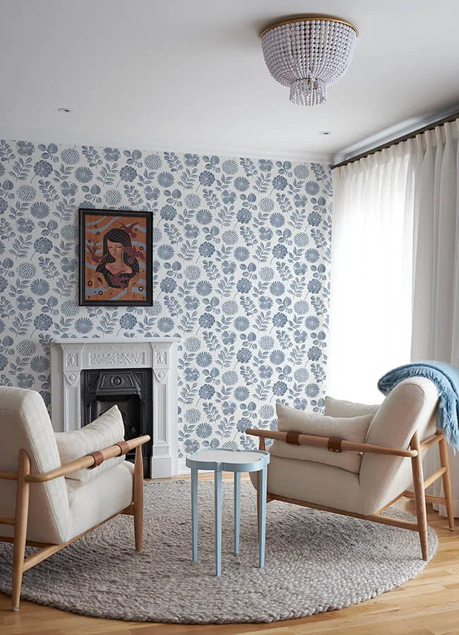 A-Street Prints Inge wallpaper, color Denim, SKU 4066-26532
