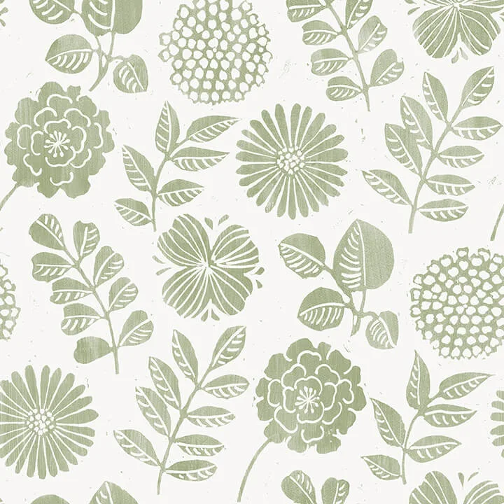 A-Street Prints Inge wallpaper, color Moss, SKU 4066-26531