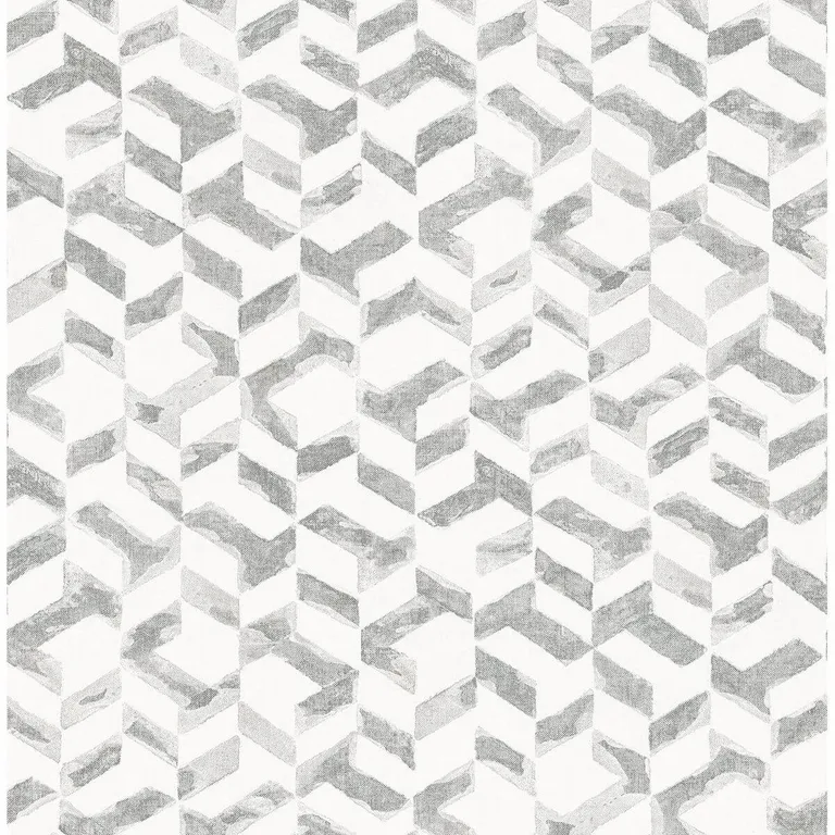 A-Street Prints Instep wallpaper, color Platinum, SKU 2902-25501