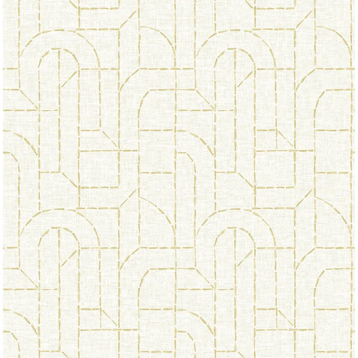 A-Street Prints Integrity wallpaper, color Yellow, SKU 4146-27219
