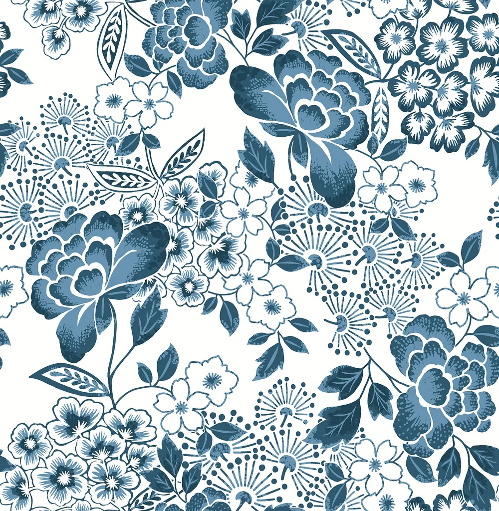 A-Street Prints Irina wallpaper, color Blue, SKU 4081-26304