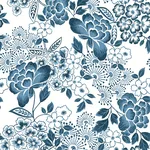 A-Street Prints Irina - Blue Wallpaper | Buy Online A-Street Prints Irina wallpaper, color Blue, SKU 4081-26304