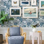 A-Street Prints Irina - Blue Wallpaper | Buy Online A-Street Prints Irina wallpaper, color Blue, SKU 4081-26304