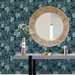 A-Street Prints Irina wallpaper, color Navy, SKU 4081-26300