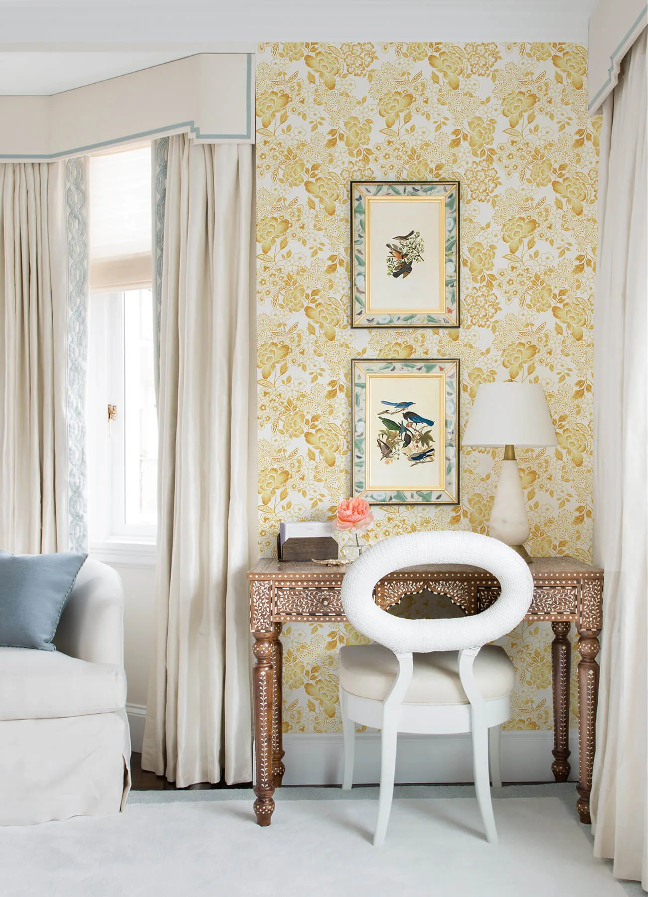 A-Street Prints Irina - Yellow Wallpaper | Buy Online A-Street Prints Irina wallpaper, color Yellow, SKU 4081-26302