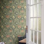 A-Street Prints Iris - Navy Wallpaper | Buy Online A-Street Prints Iris wallpaper, color Navy, SKU 4171-82051