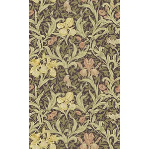 A-Street Prints Iris wallpaper, color Plum, SKU 4171-82052