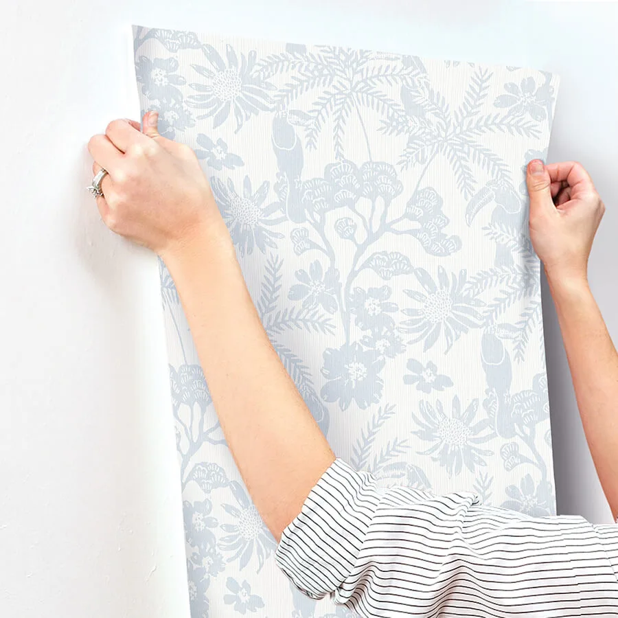 A-Street Prints Jacaranda - Light Blue Wallpaper | Buy Online A-Street Prints Jacaranda wallpaper, color Light Blue, SKU 4146-27245