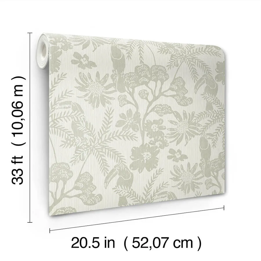 A-Street Prints Jacaranda - Sage Wallpaper | Buy Online A-Street Prints Jacaranda wallpaper, color Sage, SKU 4146-27244