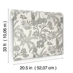 A-Street Prints Jacaranda - Stone Wallpaper | Buy Online A-Street Prints Jacaranda wallpaper, color Stone, SKU 4146-27247