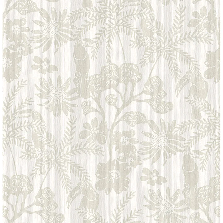 A-Street Prints Jacaranda wallpaper, color Taupe, SKU 4146-27246