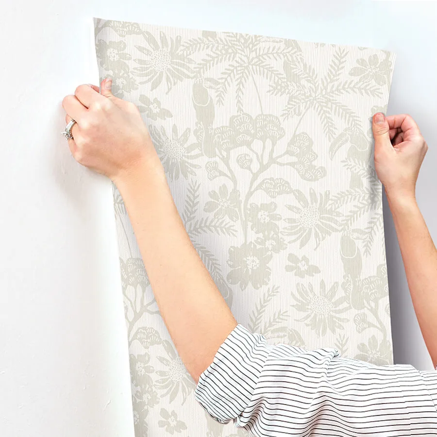 A-Street Prints Jacaranda - Taupe Wallpaper | Buy Online A-Street Prints Jacaranda wallpaper, color Taupe, SKU 4146-27246