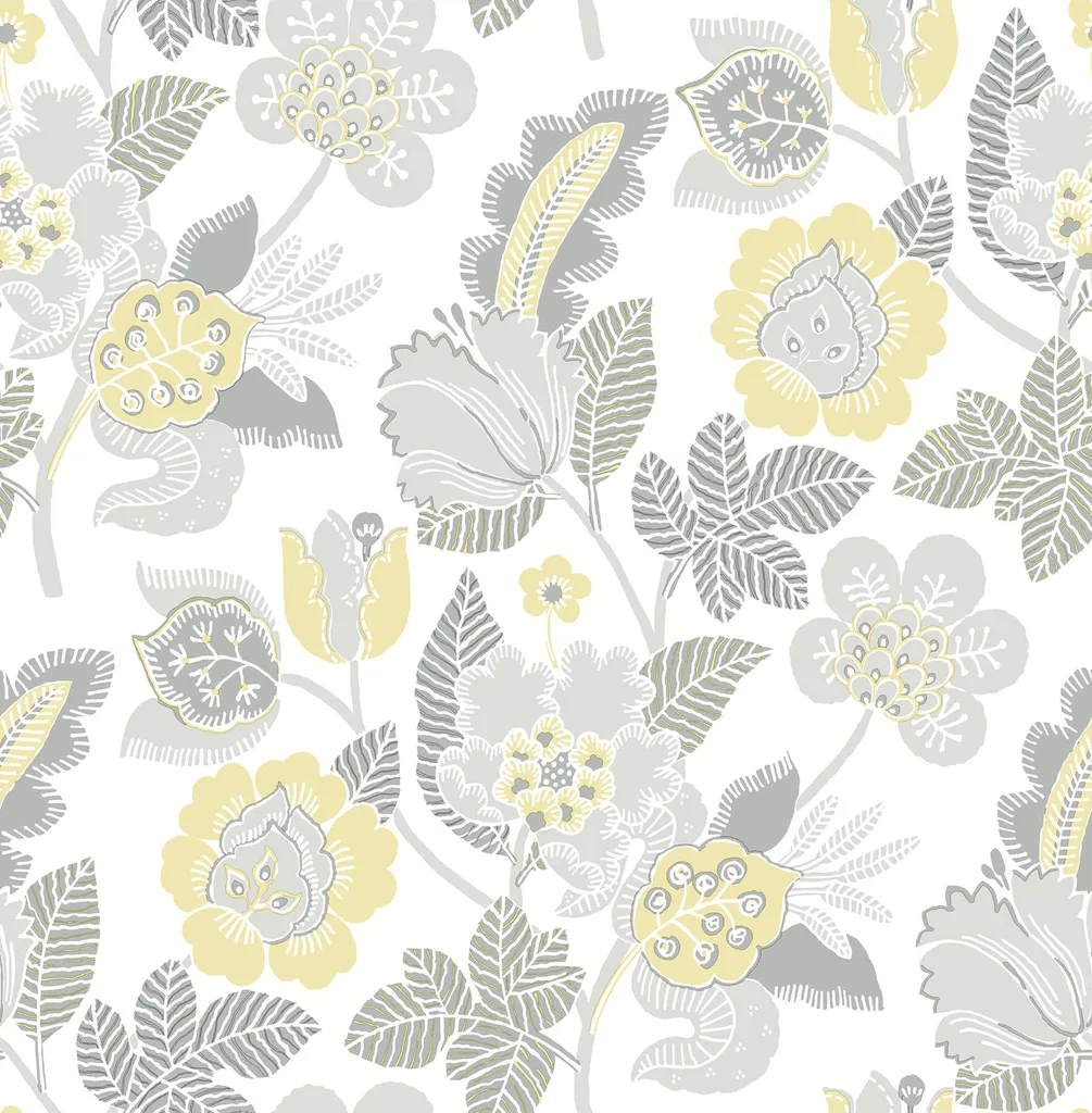A-Street Prints Jana wallpaper, color Light Grey, SKU 4081-26341