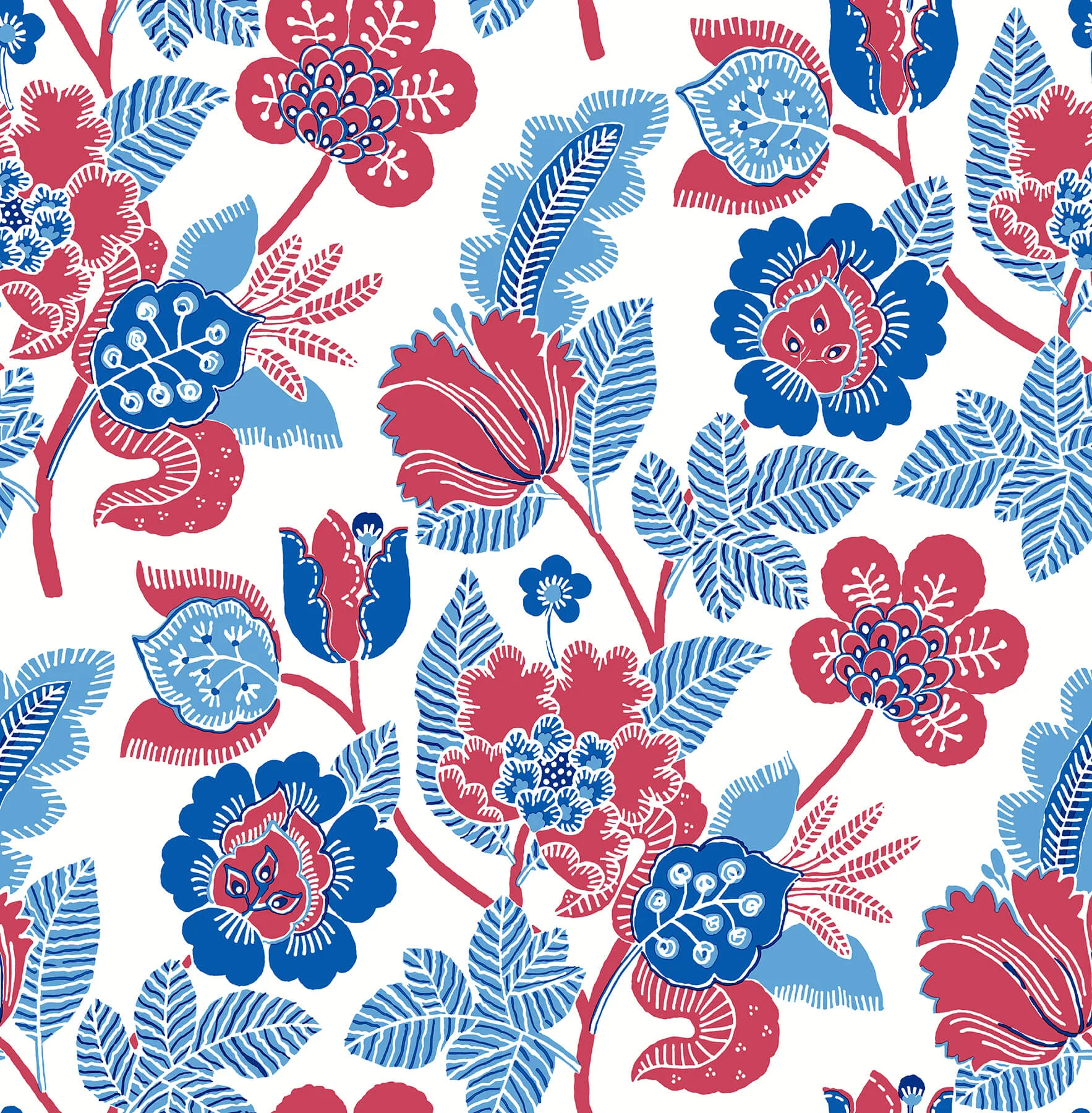 A-Street Prints Jana wallpaper, color Red, SKU 4081-26338