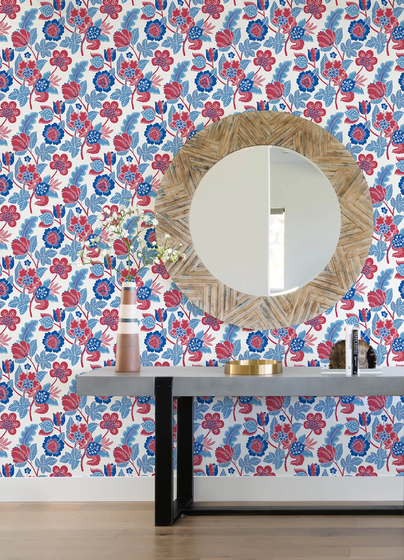 A-Street Prints Jana - Red Wallpaper | Buy Online A-Street Prints Jana wallpaper, color Red, SKU 4081-26338