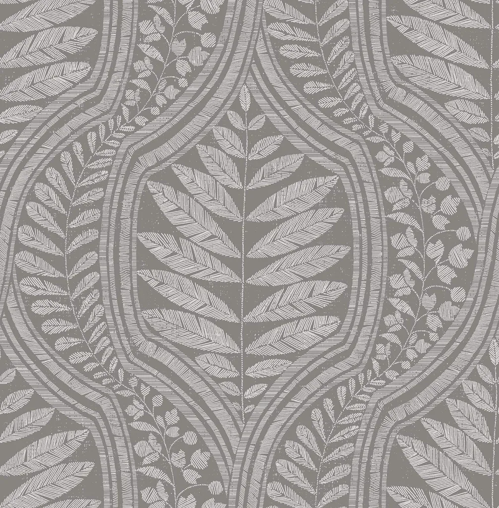 A-Street Prints Juno wallpaper, color Dark Grey, SKU 2964-25951