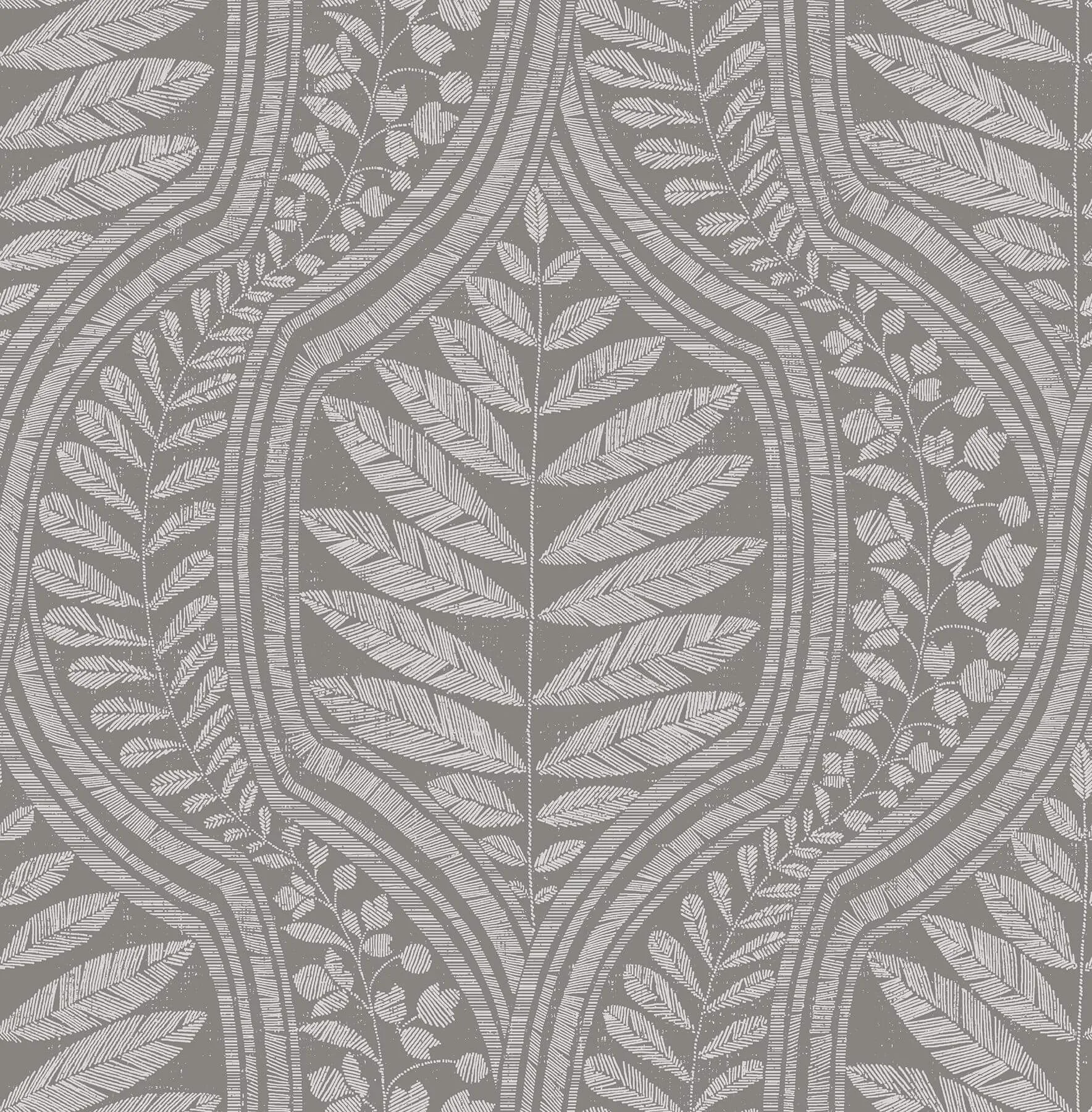 A-Street Prints Juno wallpaper, color Dark Grey, SKU 2964-25951