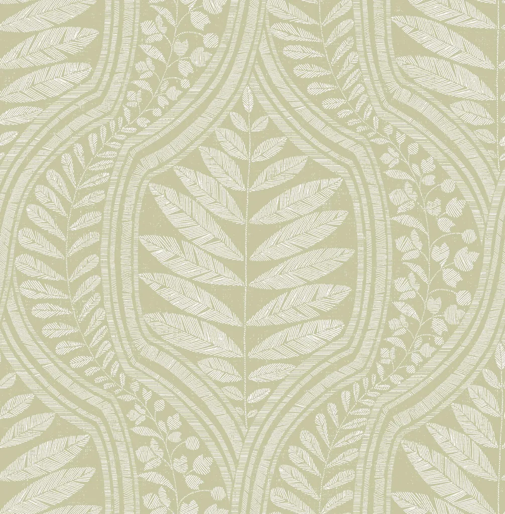 A-Street Prints Juno wallpaper, color Green, SKU 2964-25952