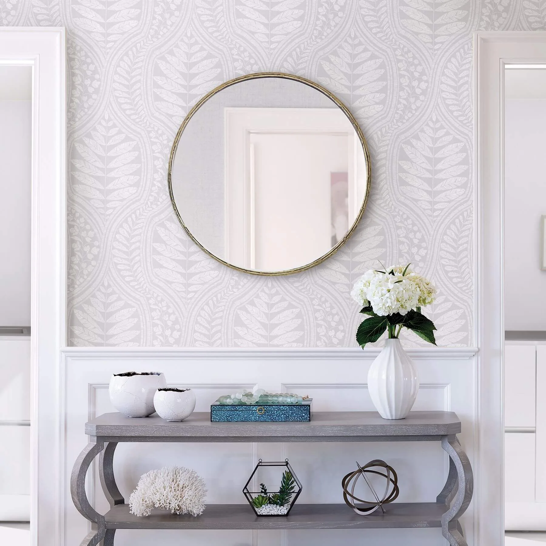 A-Street Prints Juno wallpaper, color Light Grey, SKU 2964-25948