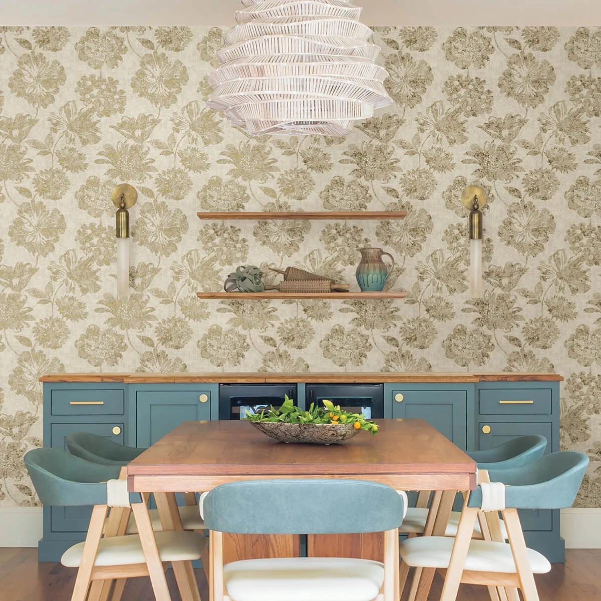A-Street Prints Kala wallpaper, color Gold, SKU 4019-86460