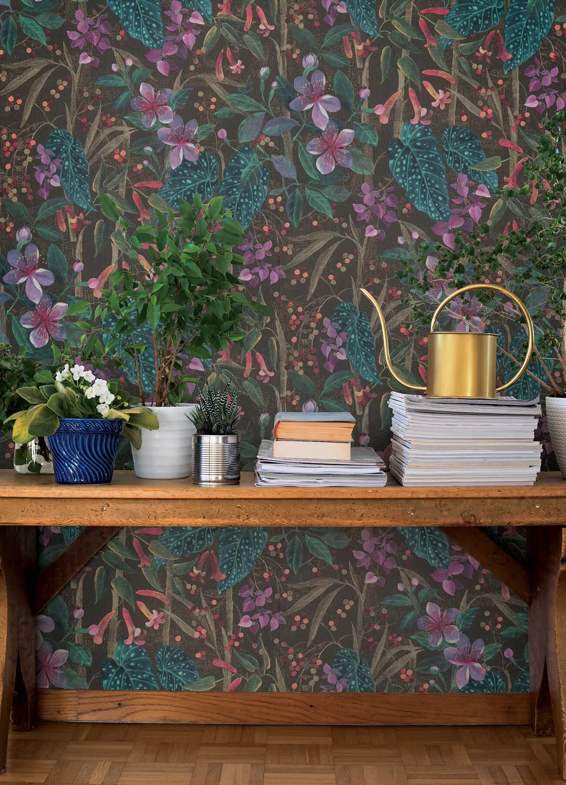 A-Street Prints Kalina wallpaper, color Black, SKU 4202-538236