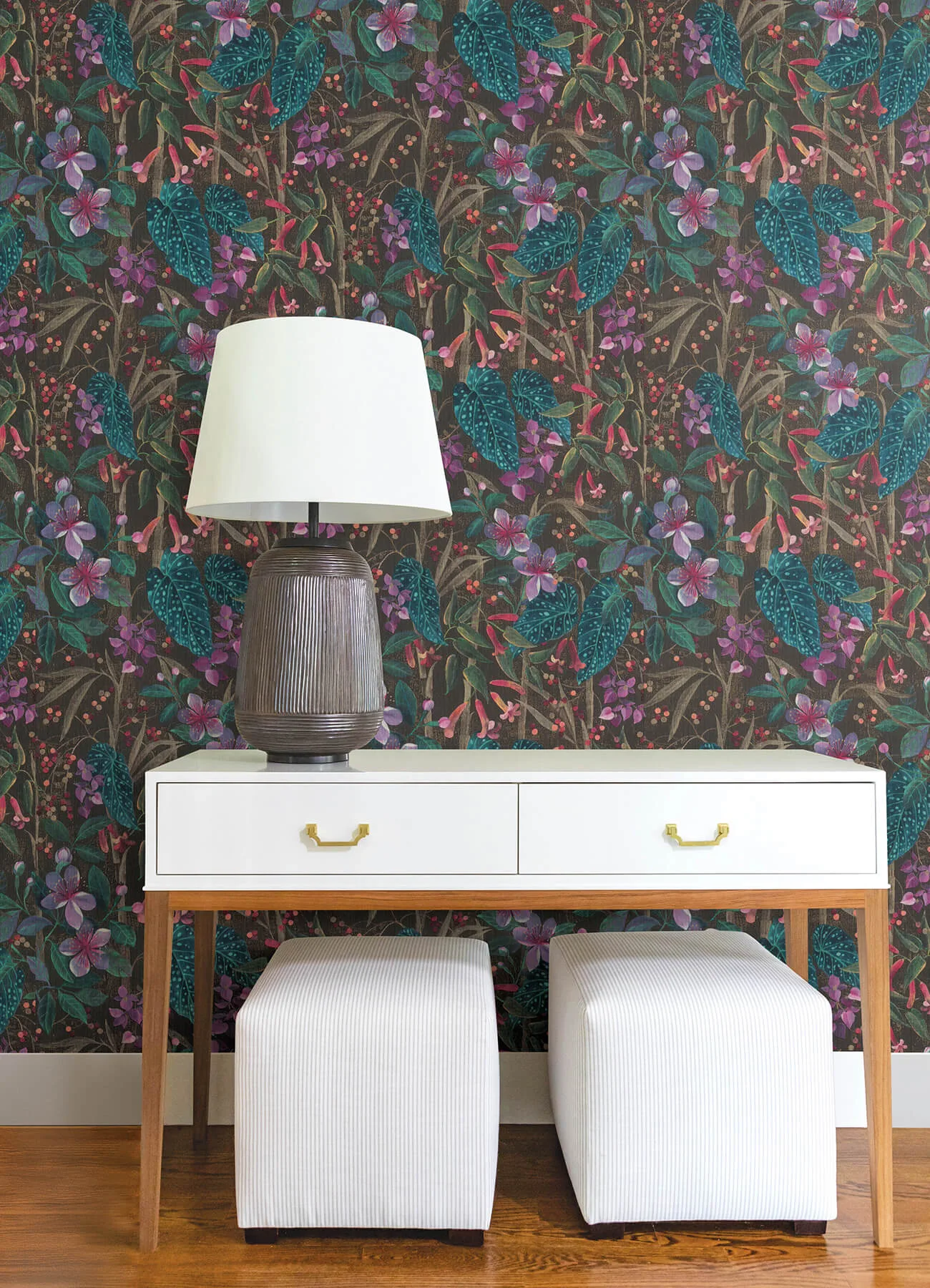 A-Street Prints Kalina wallpaper, color Black, SKU 4202-538236