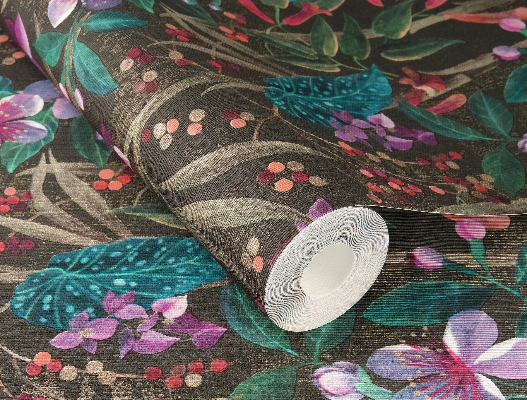A-Street Prints Kalina wallpaper, color Black, SKU 4202-538236