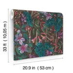 A-Street Prints Kalina wallpaper, color Black, SKU 4202-538236