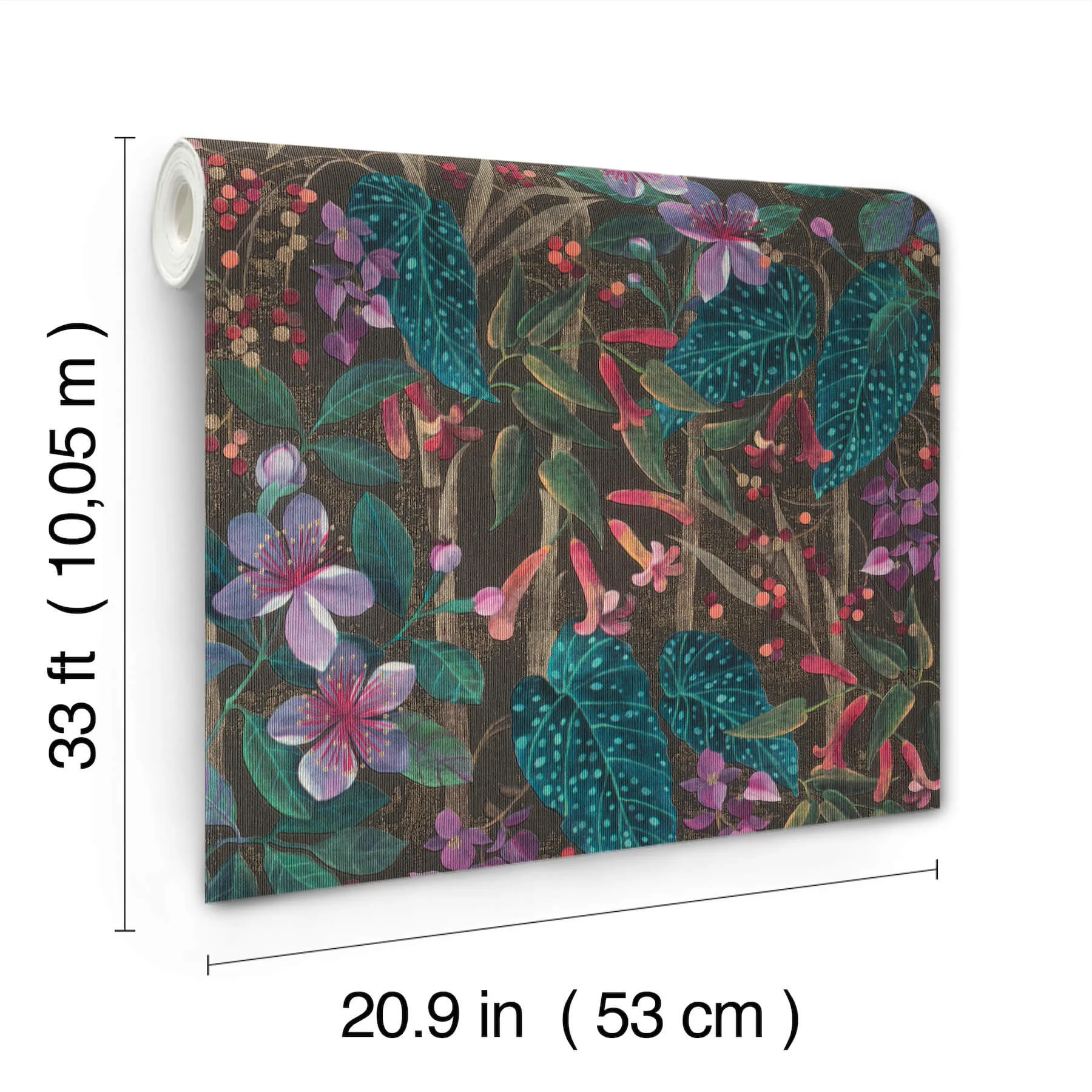 A-Street Prints Kalina wallpaper, color Black, SKU 4202-538236